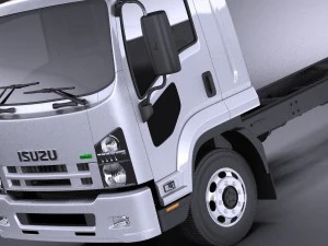 Isuzu f-series 2017 vray 3D Model