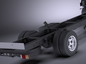 Isuzu f-series 2017 vray 3D Модель