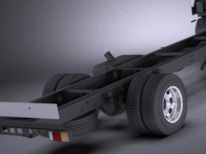 Isuzu f-series 2017 vray 3D Model