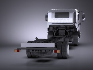 Isuzu f-series 2017 vray 3D Модель