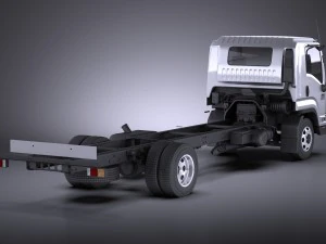 Isuzu f-series 2017 vray 3D Model