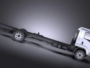 Isuzu f-series 2017 vray 3D Model