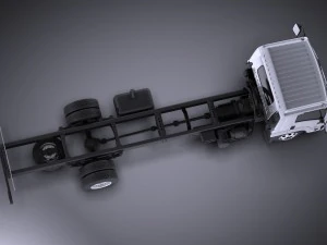 Isuzu f-series 2017 vray 3D Model