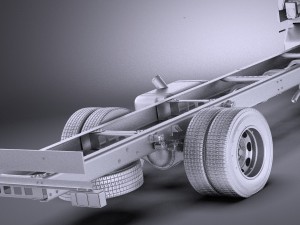 Isuzu f-series 2017 vray 3D Модель