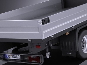 Iveco Daily Chassis Cab Pickup 2017 vray 3D Model