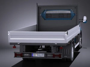 Iveco Daily Chassis Cab Pickup 2017 vray 3D Model