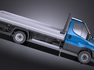 Iveco Daily Chassis Cab Pickup 2017 vray 3D Model