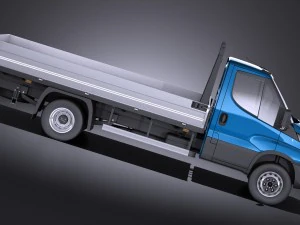 Iveco Daily Chassis Cab Pickup 2017 vray 3D Model