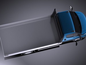 Iveco Daily Chassis Cab Pickup 2017 vray 3D Model