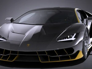 Centen&aacute;rio LP 770-4 2017 Lowpoly Modelo 3D