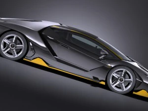 Centen&aacute;rio LP 770-4 2017 Lowpoly Modelo 3D