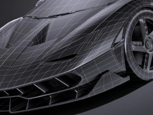 Centen&aacute;rio LP 770-4 2017 Lowpoly Modelo 3D