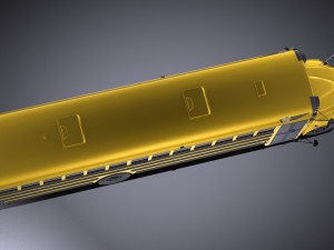 IC CE Series Schoolbus 2017 vray Modèle 3D