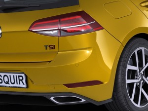 Volkswagen Golf R 2017 3D Model