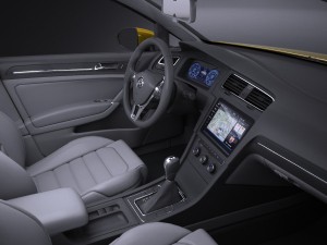 Volkswagen Golf R 2017 3D Model