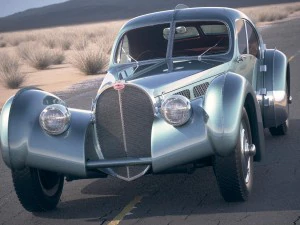 Bugatti Type 57SC Atlantic 1938 Desertstudio 3D Model