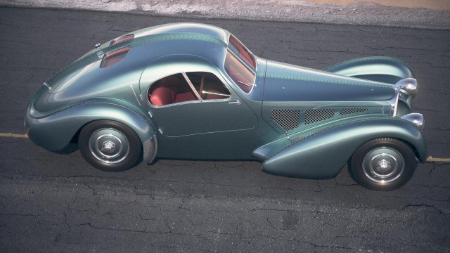 Bugatti type 57sc atlantic 1938 desertstudio 3D Model in Classic Cars ...