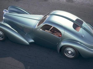 Bugatti Type 57SC Atlantic 1938 Desertstudio 3D Model