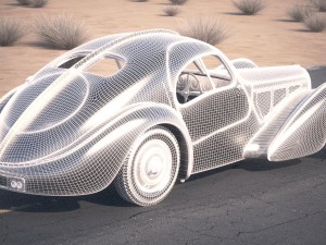 Bugatti Type 57SC Atlantic 1938 Desertstudio 3D 模型