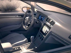 Volkswagen Golf R 2017 Desert Studio 3D Model