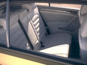 Volkswagen Golf R 2017 Desert Studio 3D Model