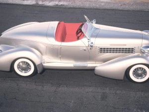 Auburn Speedster 851 desert studio 3D Model