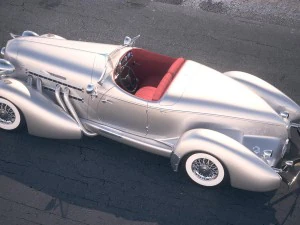 Auburn Speedster 851 desert studio 3D Model