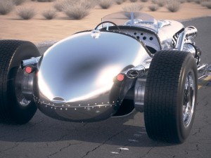Tank Car Jay Leno Desert Studio Modello 3D