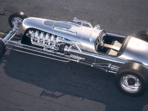 Tank Car Jay Leno Desert Studio Modello 3D