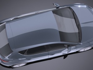 Seat Leon 2017 3D 模型