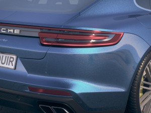 Porsche Panamera Turbo 2017 Desert Studio 3D-Modell