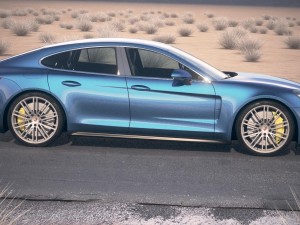 Porsche Panamera Turbo 2017 Desert Studio 3D-Modell