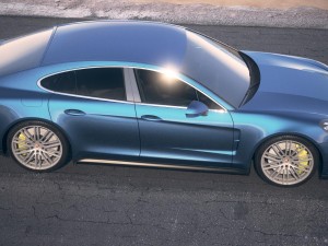Porsche Panamera Turbo 2017 Desert Studio 3D-Modell