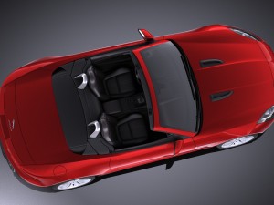 Jaguar F-type 2015 Cabrio vray 3D Model