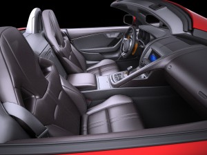 Jaguar F-type 2015 Cabrio vray 3D Model