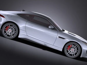 Jaguar F-type R Coupe 2015 vray 3D Model