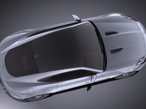 Jaguar F-type R Coupe 2015 vray 3D Модель