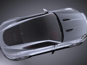 Jaguar F-type R Coupe 2015 vray 3D Model