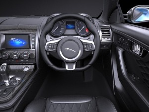 Jaguar Project 7 Concept 2016 vray 3D 모델