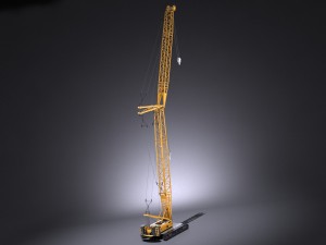 Liebherr LR 1160 Hydraulic Lift Crane Modelo 3D