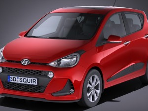 Hyundai i10 2017 3D 모델