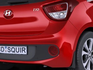 Hyundai i10 2017 3D Model