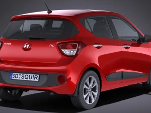 Hyundai i10 2017 3D Model