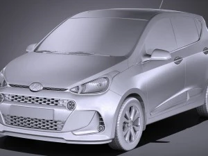 Hyundai i10 2017 3D Model