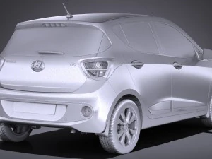Hyundai i10 2017 3D Model