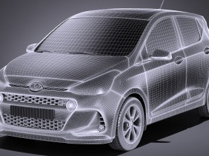 Hyundai i10 2017 3D Model