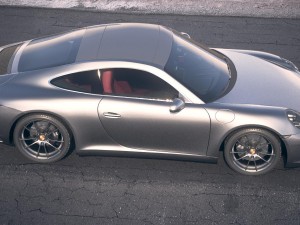 Porsche 911 Carrera Coupe 2017 3D Model