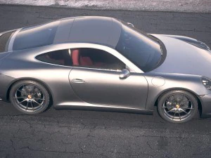 Porsche 911 Carrera Coupe 2017 3D Model