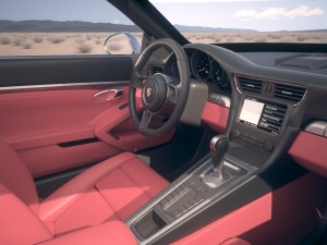 Porsche 911 Carrera Coupe 2017 3D Model