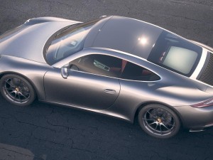 Porsche 911 Carrera Coupe 2017 3D Model